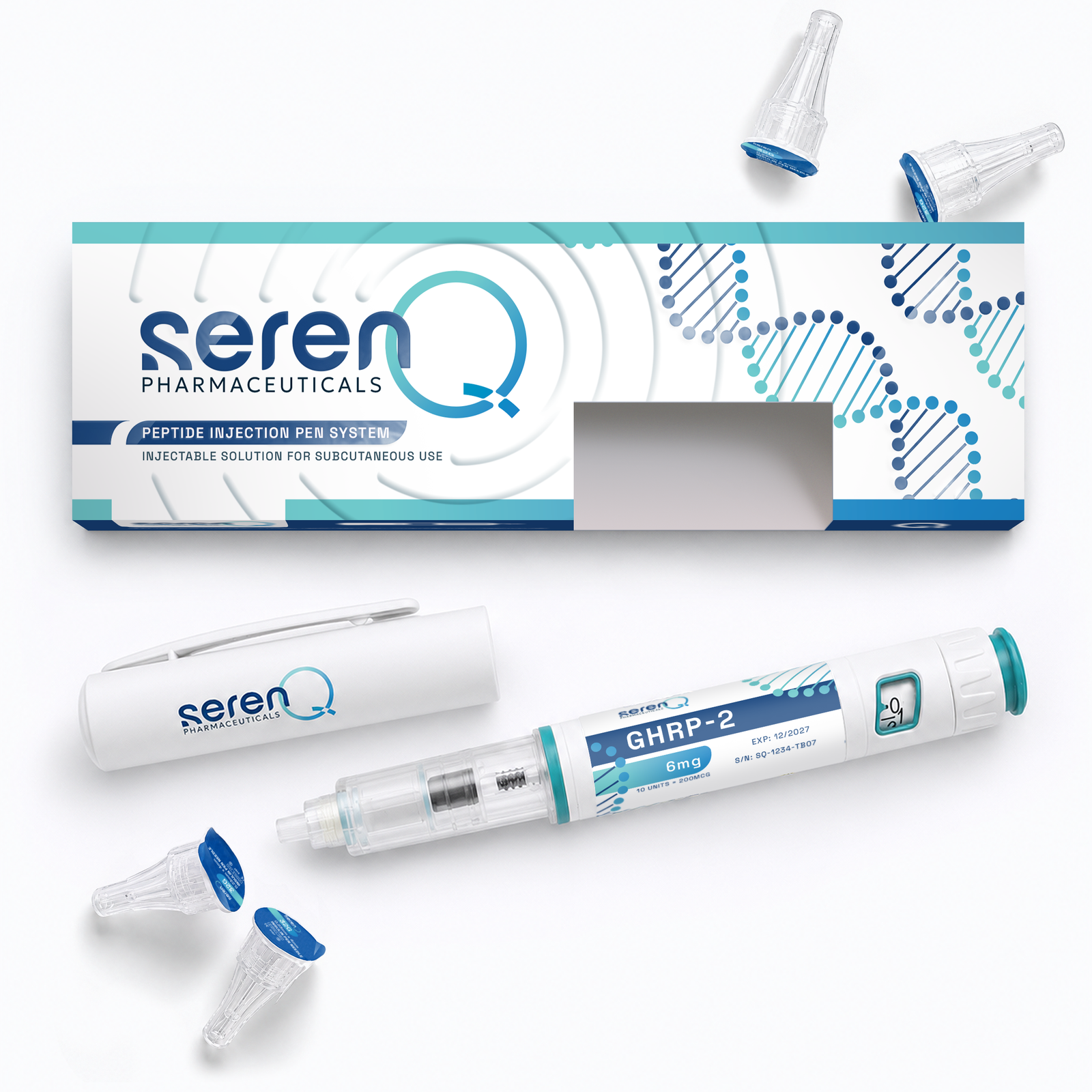 SerenQ GHRP-2 6mg pre-filled research pen UK