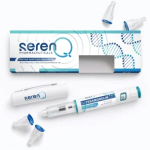 SerenQ Tesamorelin 10mg pre-filled peptide pen UK