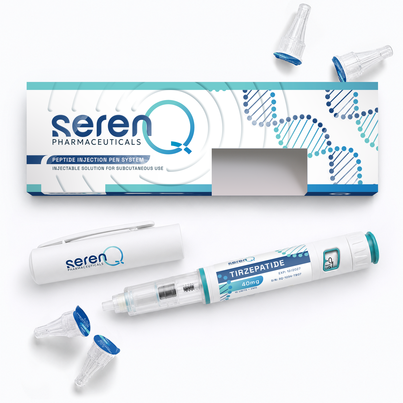 SerenQ Tirzepatide pre-filled peptide pen